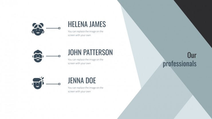 Geometric Business presentation template