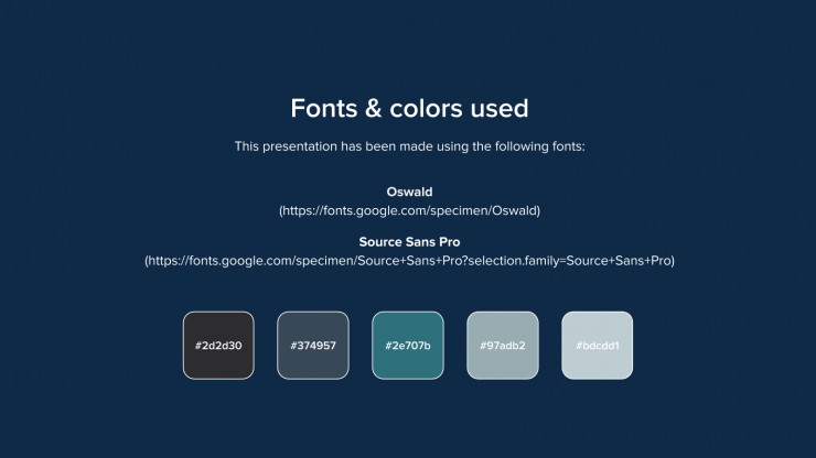 Geometric Business presentation template