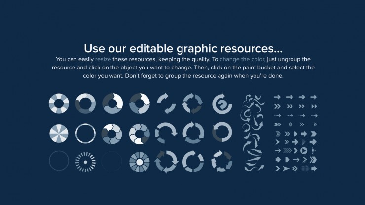 Geometric Business presentation template