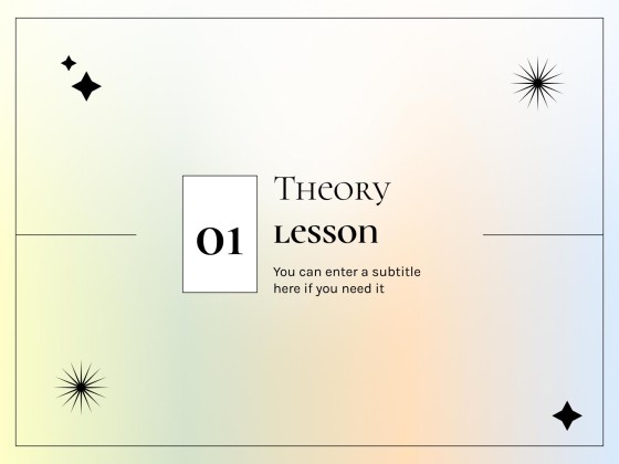 기업 가치 평가 워크숍 프레젠테이션 템플릿