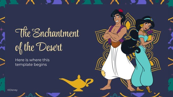 Aladdin & Jasmine Presentation