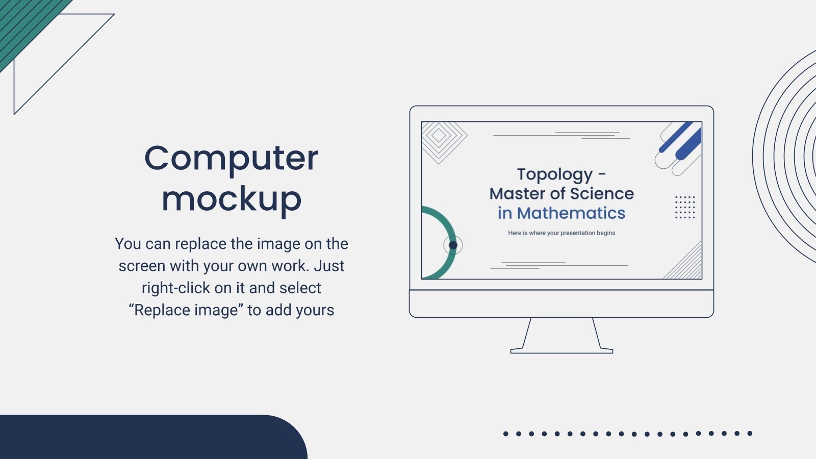 Topologie - Master en sciences mathématiques Modèles de présentation