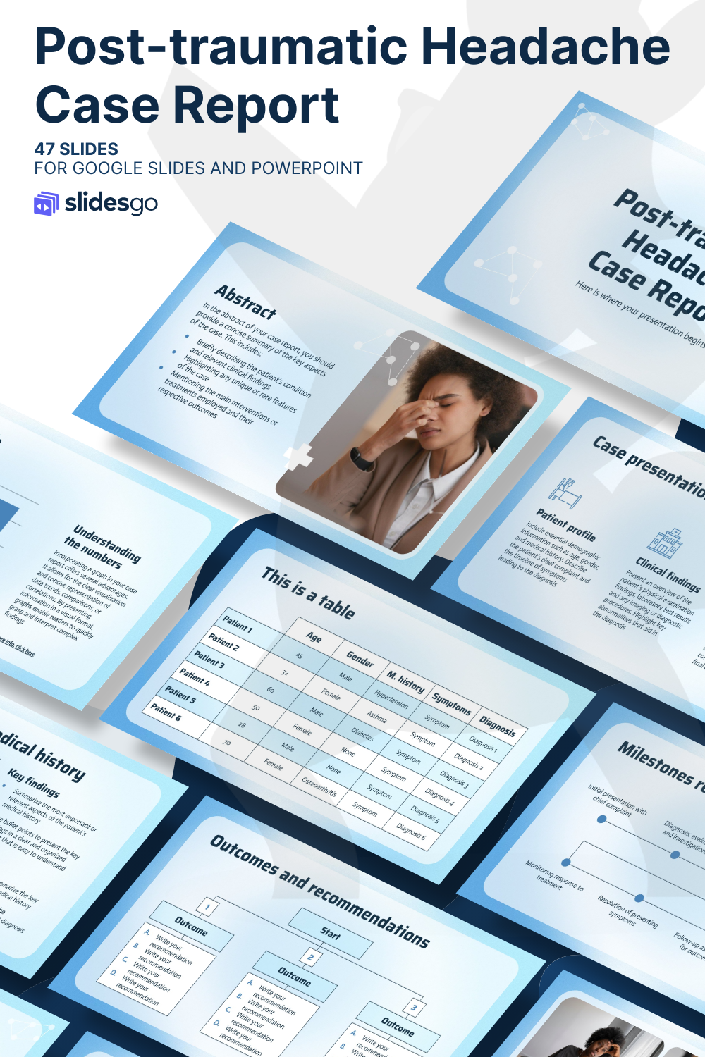 Post-traumatic Headache Case Report Presentation