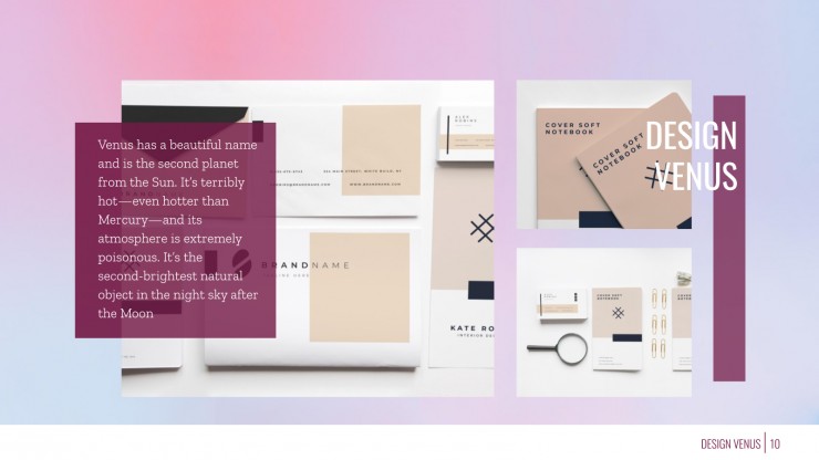 Designer Portfolio presentation template