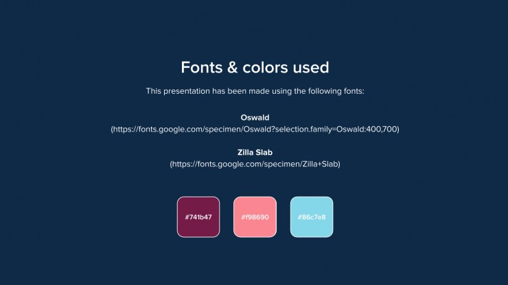 Designer Portfolio presentation template