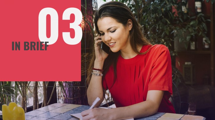 Modelo de apresentação Newsletter corporativo digital