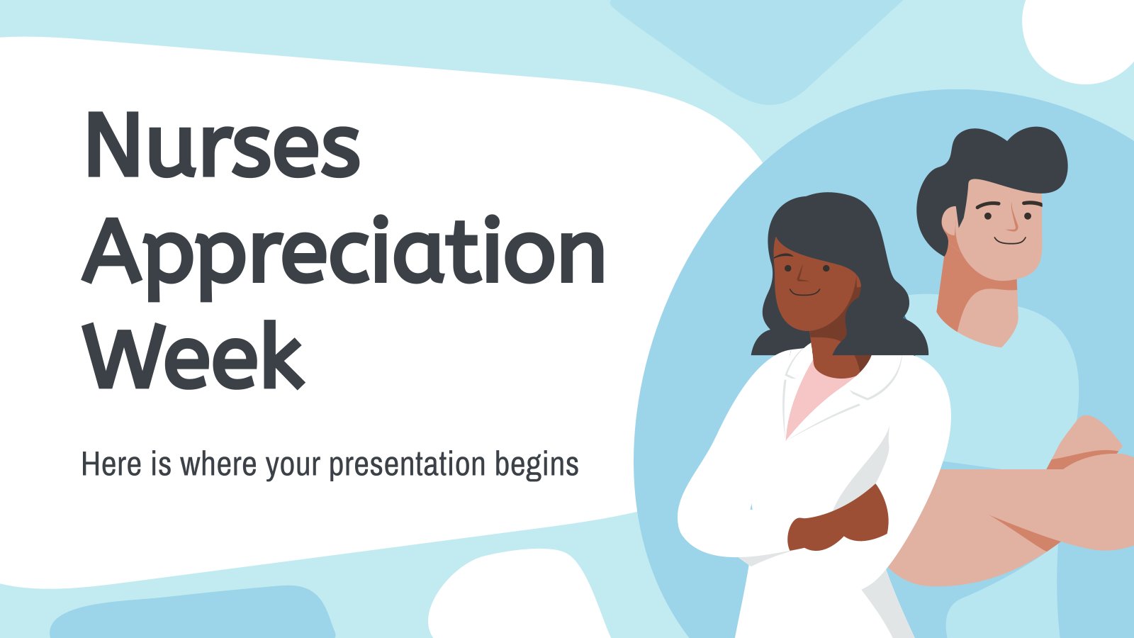 Nurses' Appreciation Week presentation template 