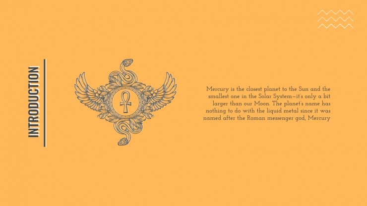 Egyptian History Thesis presentation template