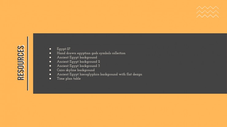 Egyptian History Thesis presentation template