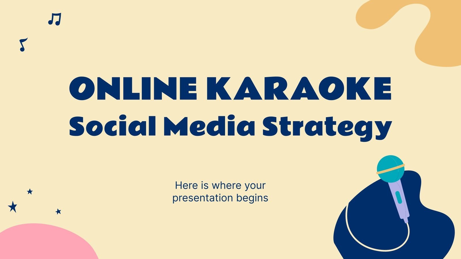 Online Karaoke Social Media Strategy Presentation