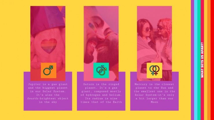LGBT Marketing Campaign presentation template
