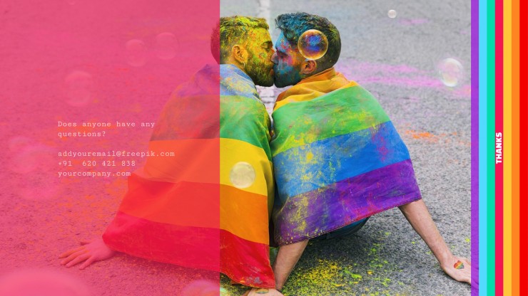 LGBT Marketing Campaign presentation template
