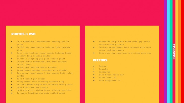 LGBT Marketing Campaign presentation template