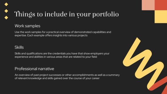 Abstract and Modern Portfolio Presentation