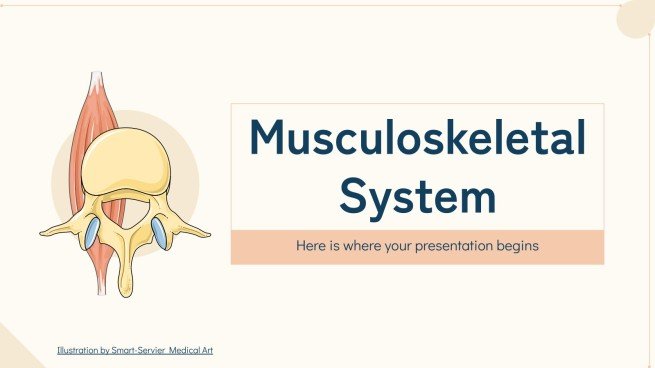 Plantillas gratis sobre Huesos para Google Slides y PPT