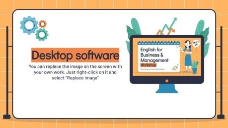 English for Business and Management Workshop presentation template 
