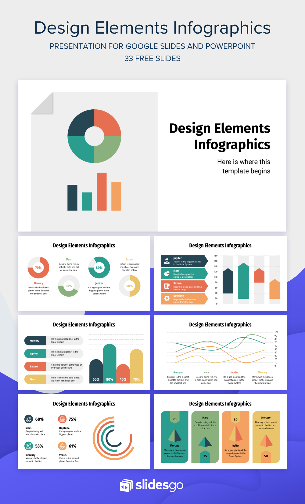 Design Elements Infographics for Google Slides & PowerPoint