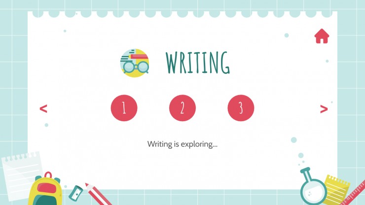 Student Choice Board for Middle School presentation template