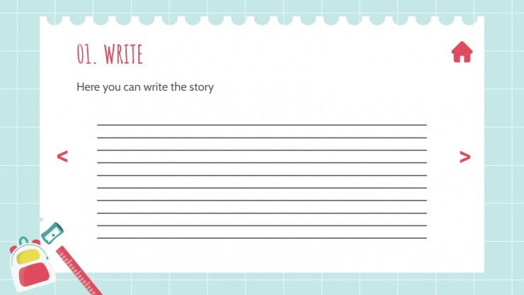 Student Choice Board for Middle School presentation template