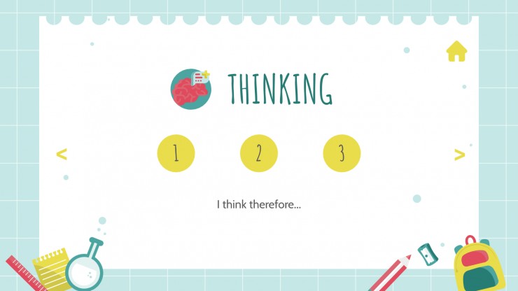 Student Choice Board for Middle School presentation template