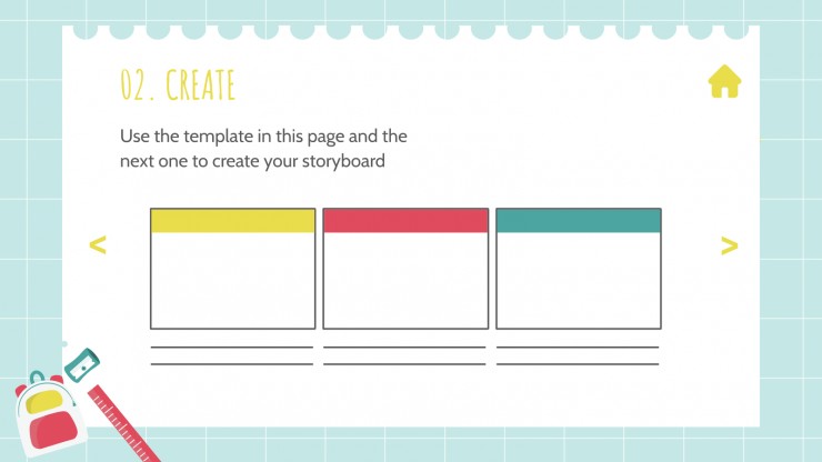 Student Choice Board for Middle School presentation template