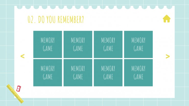 Student Choice Board for Middle School presentation template