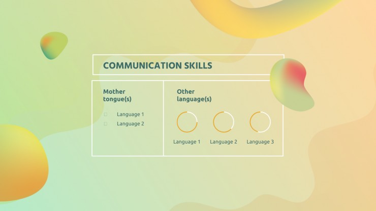 CV fluide : Modèles de présentation