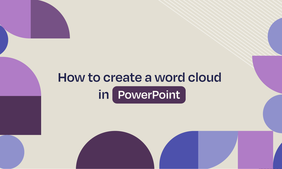 How to create a word cloud in PowerPoint | 프레젠테이션을 위한 빠른 팁 & 튜토리얼