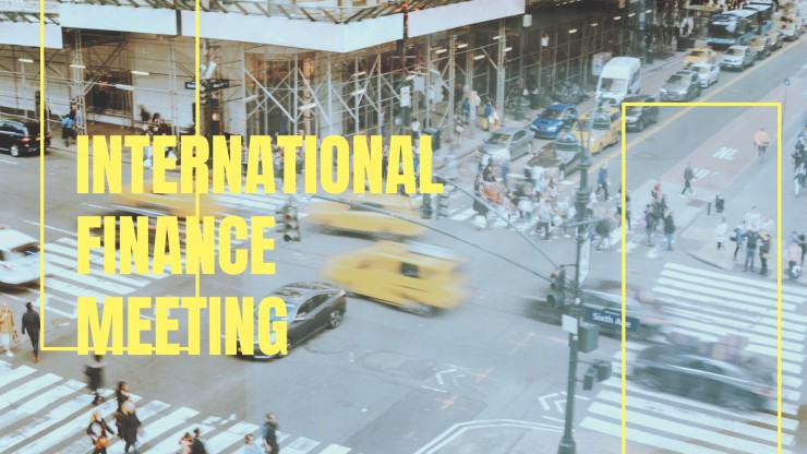 International Finance Meeting presentation template