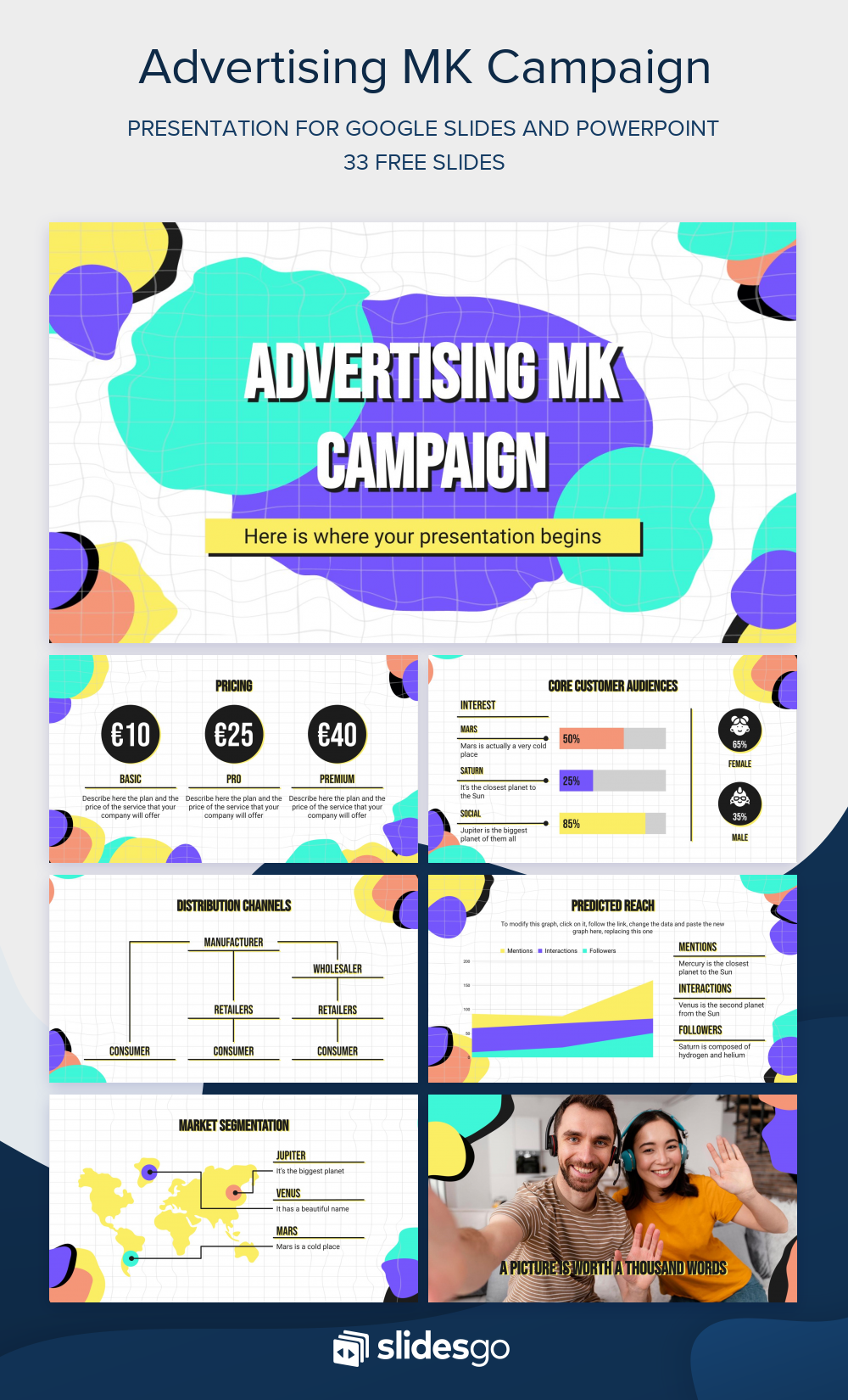 Advertising MK Campaign | Google Slides & PowerPoint template