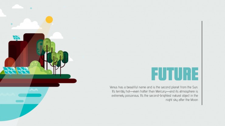 Plantilla de presentación Propuesta de proyecto de energía solar
