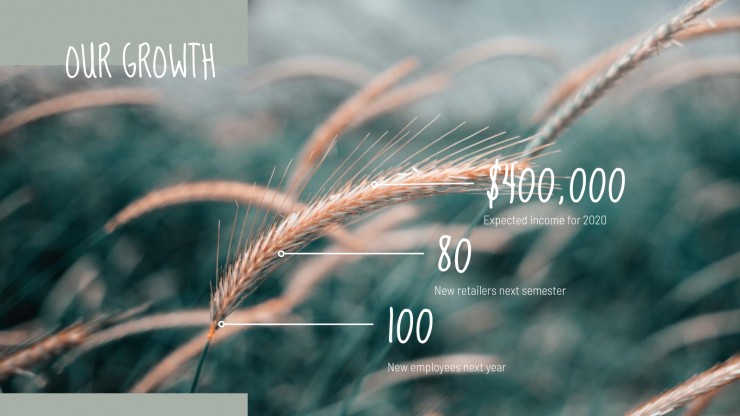 Farming Company presentation template