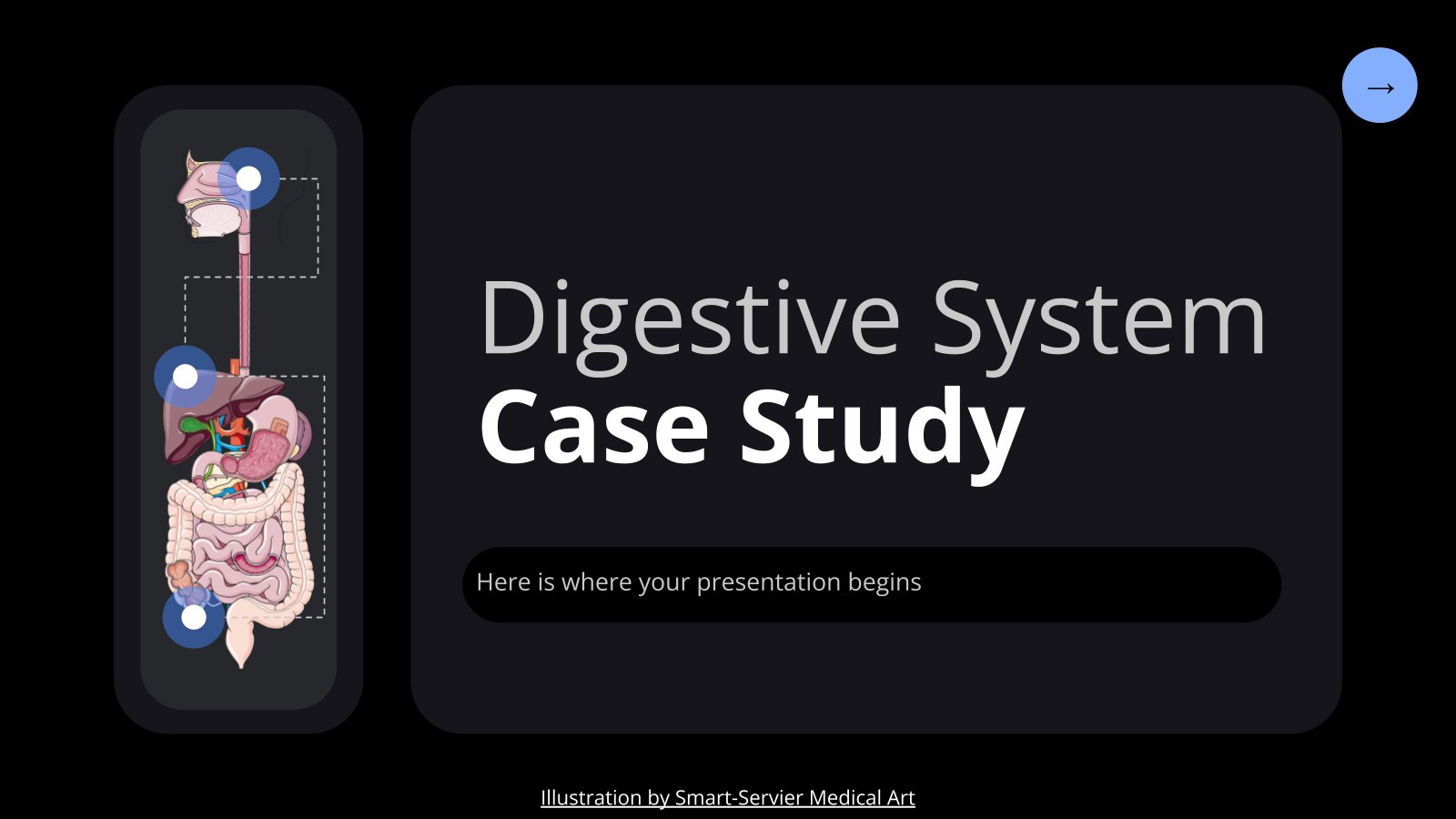 Digestive System Case Study presentation template 