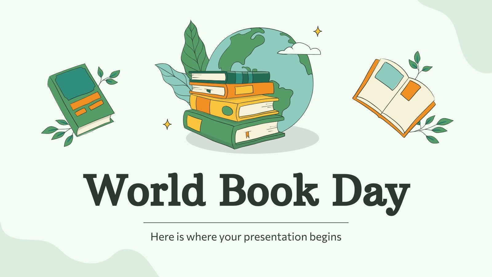 World Book Day presentation template 