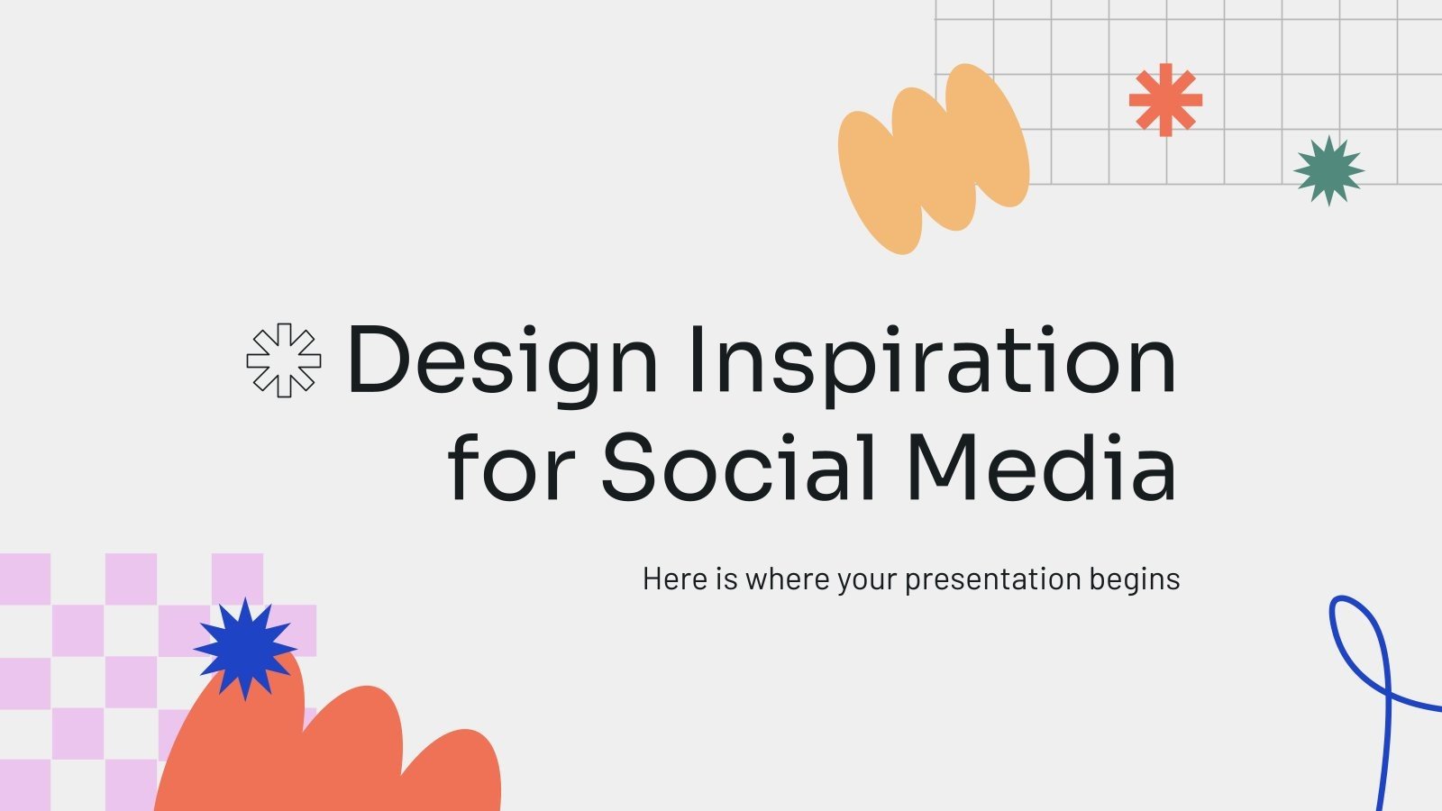 Plantillas gratis de Redes Sociales para Google Slides y PPT