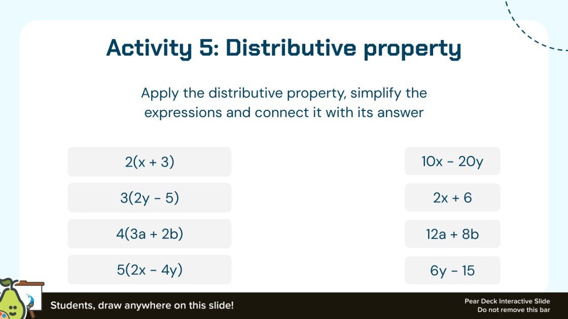 Isometric Style Math Lesson for Middle School for Pear Deck