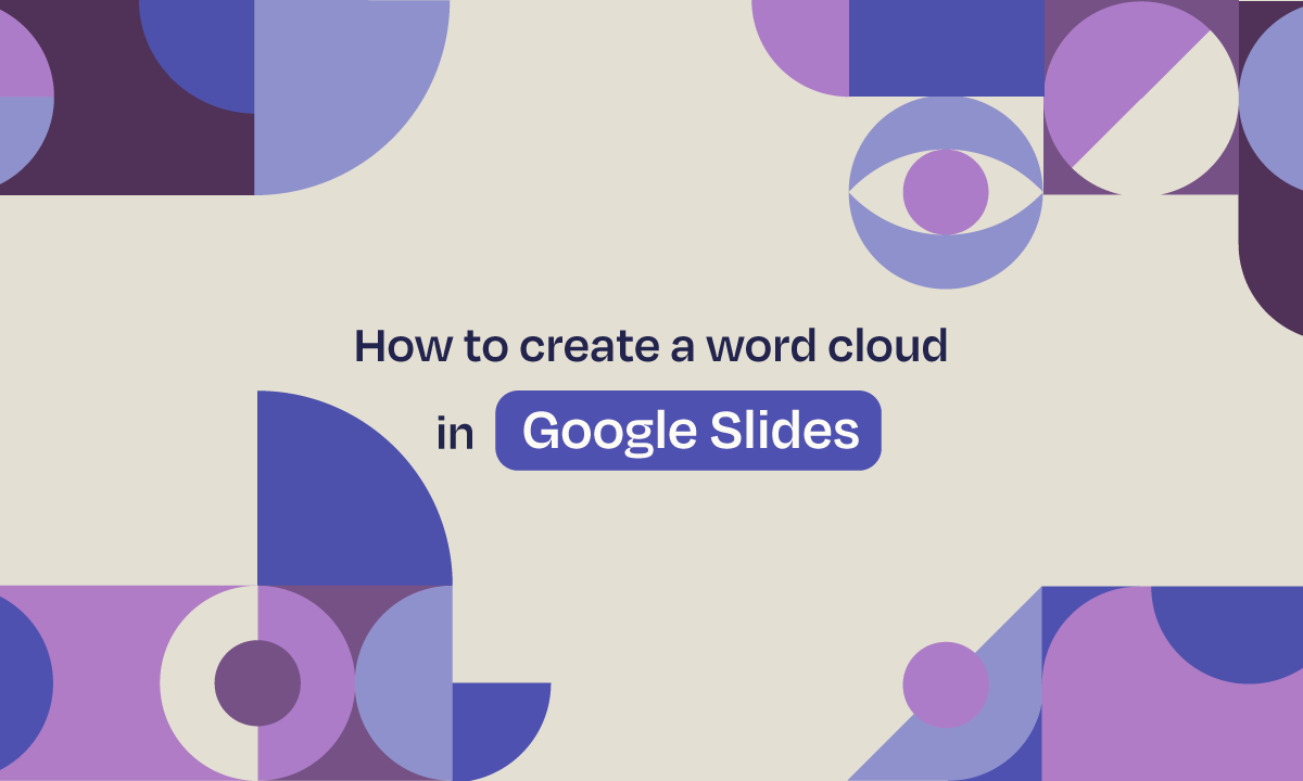 How to create a word cloud in Google Slides | 프레젠테이션을 위한 빠른 팁 & 튜토리얼