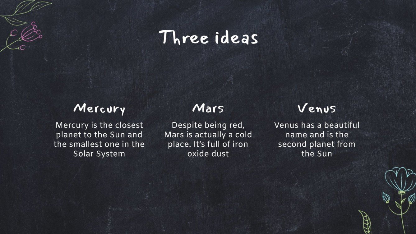 Simple Blackboard Background Presentation Simple blackboard background presentation