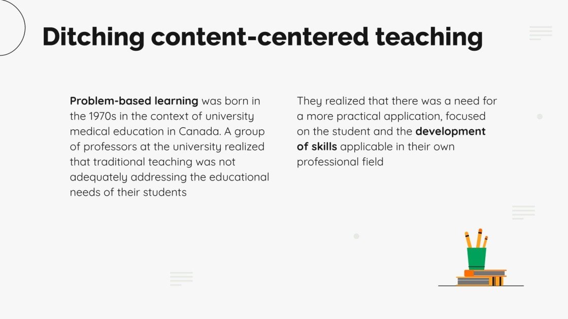 Problem-based Learning Presentation