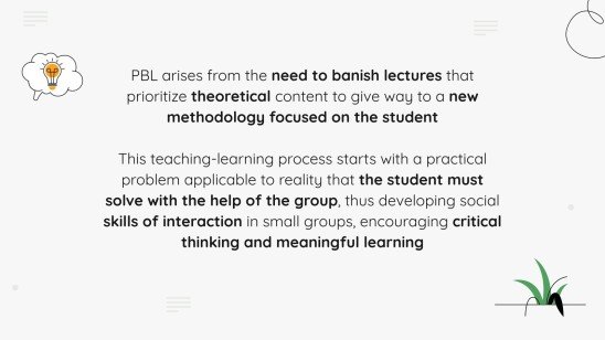 Problem-based Learning Presentation