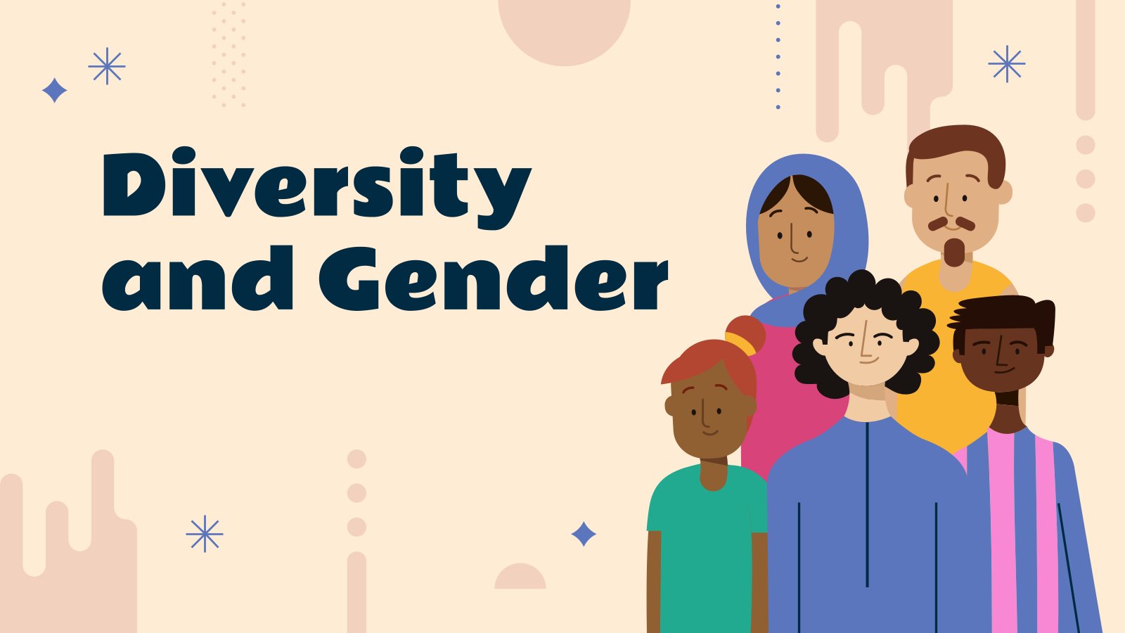 Diversity and Gender presentation template 