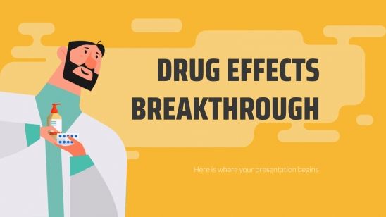 Modelo de apresentação Descoberta sobre efeitos das drogas