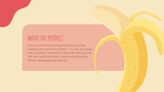 Campagne marketing avec des fruits : Modèles de présentation