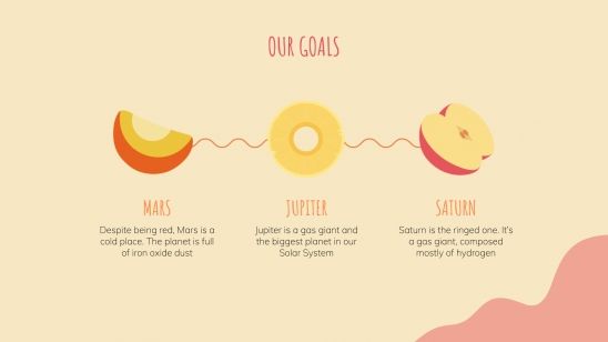 Campagne marketing avec des fruits : Modèles de présentation