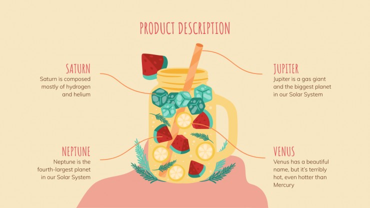 Campagne marketing avec des fruits : Modèles de présentation