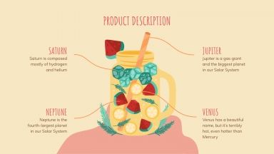 Campagne marketing avec des fruits : Modèles de présentation