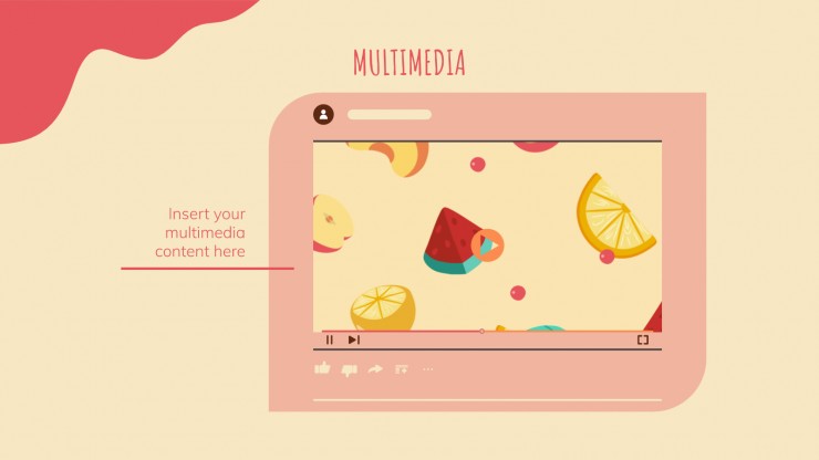 Campagne marketing avec des fruits : Modèles de présentation
