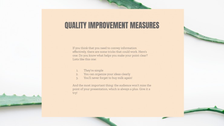 Plastic Surgery Center presentation template