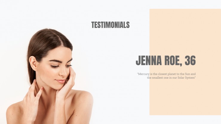 Plastic Surgery Center presentation template