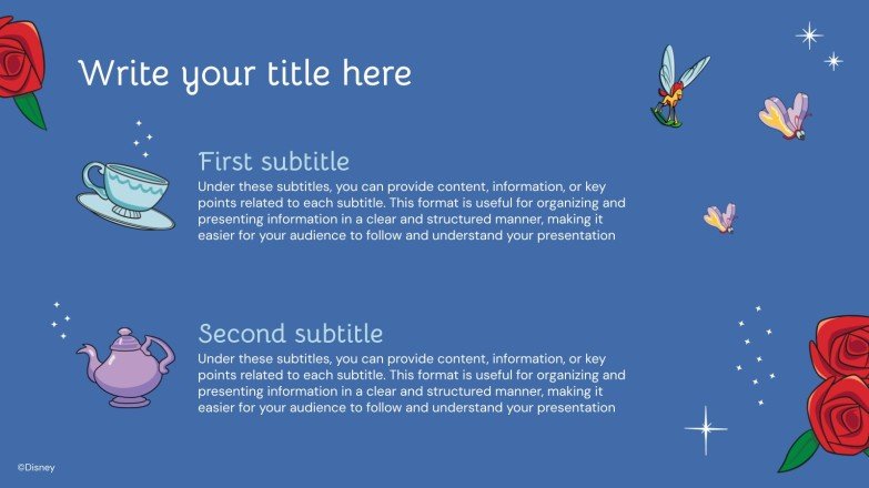 Alice in Wonderland Presentation